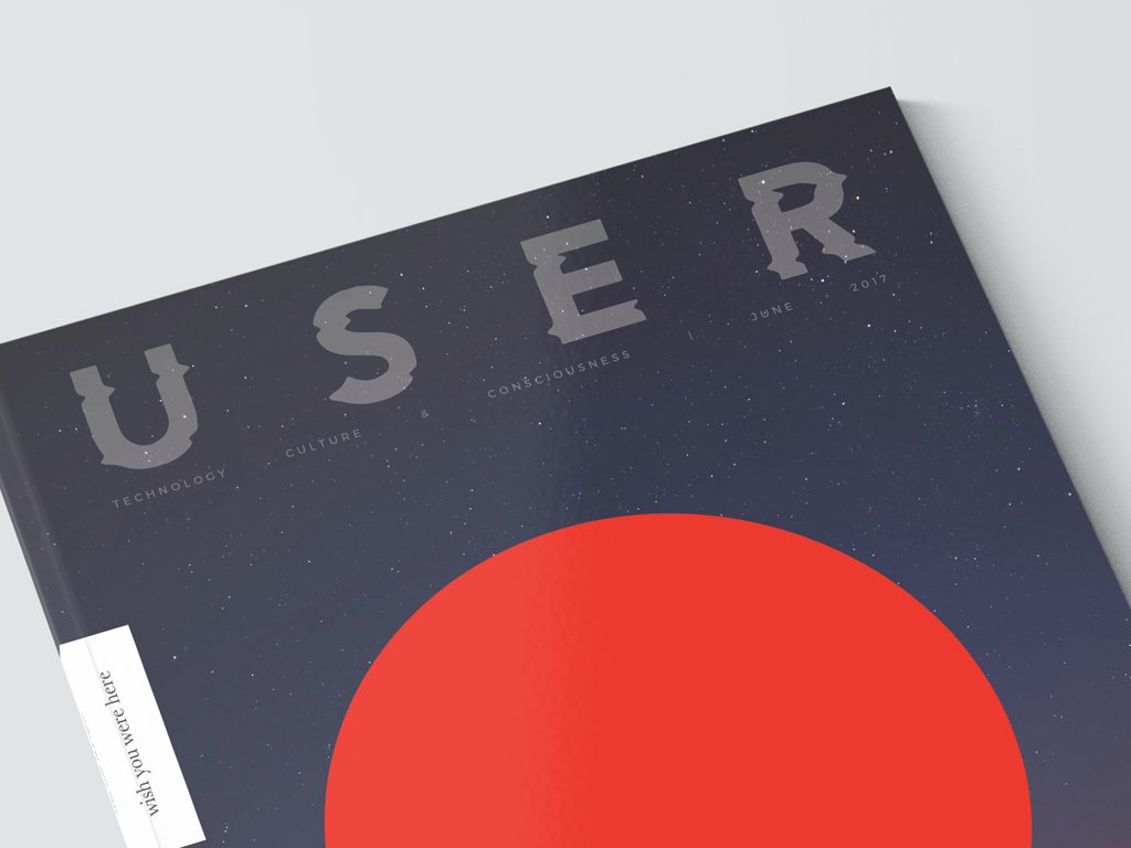 USER Magazine cover detail